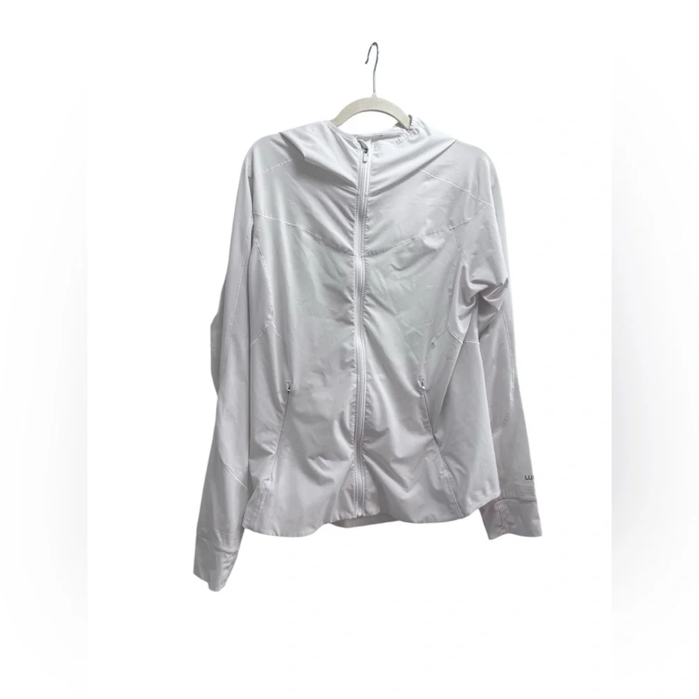 lululemon athletica White Lightweight Full-Zip Jacket - Picture 2 of 9